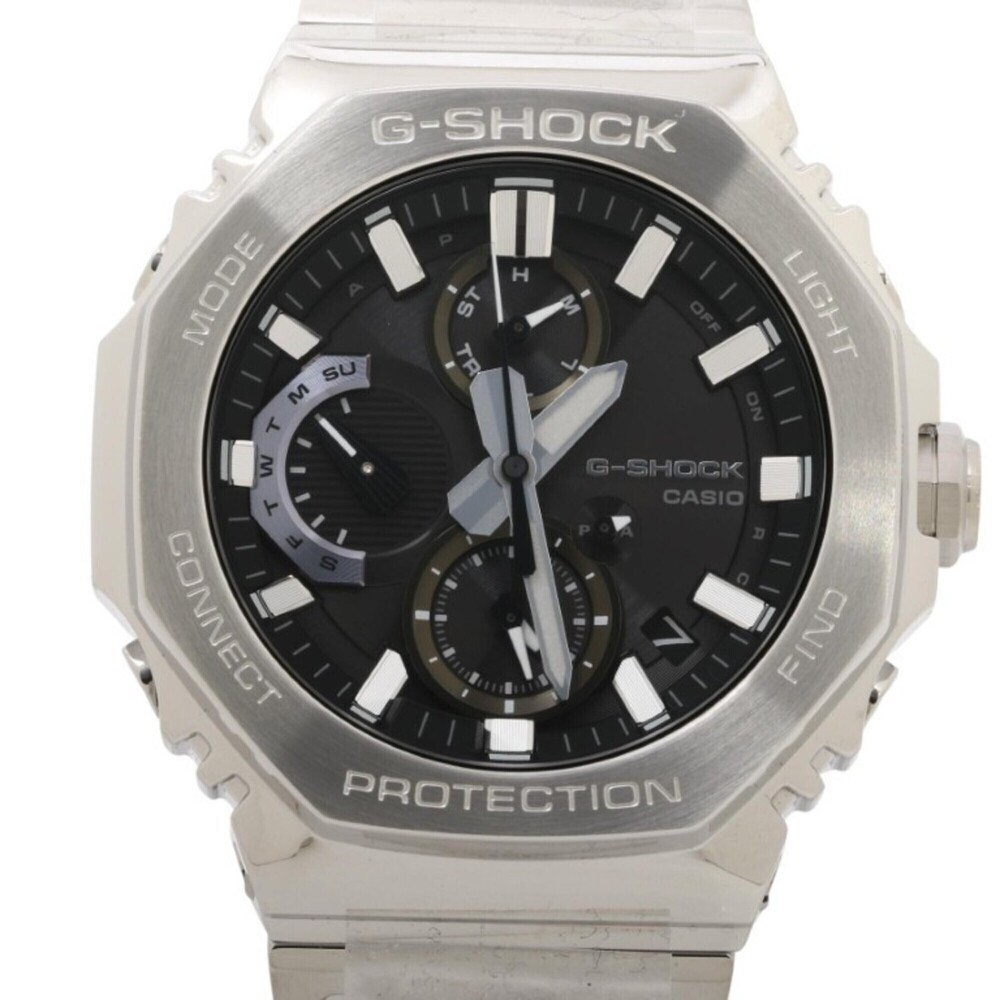 CASIO G-SHOCK FULL METAL GMC-B2100 SERIES GMC-B2100D-1AJF Black Silver Stainl...